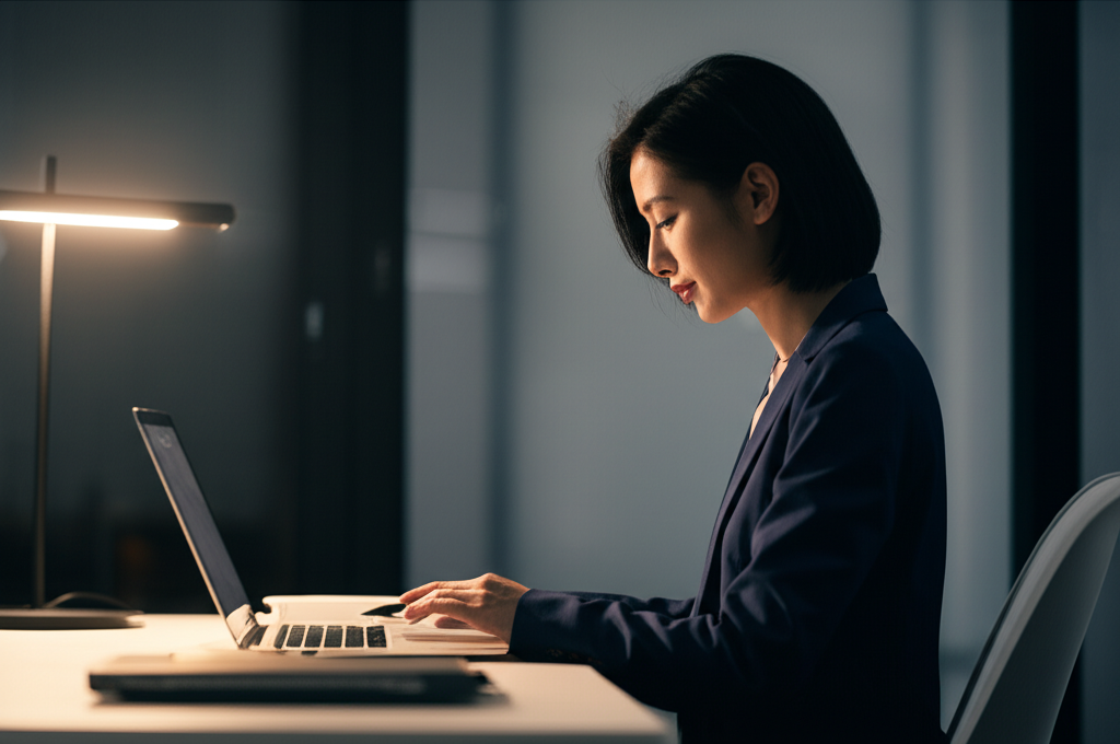 Professional at work